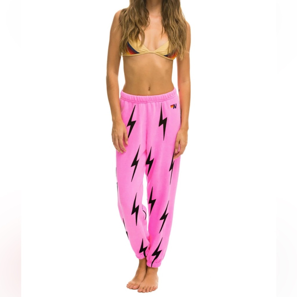 Aviator Nation Bolt Stich repeat sweatpants